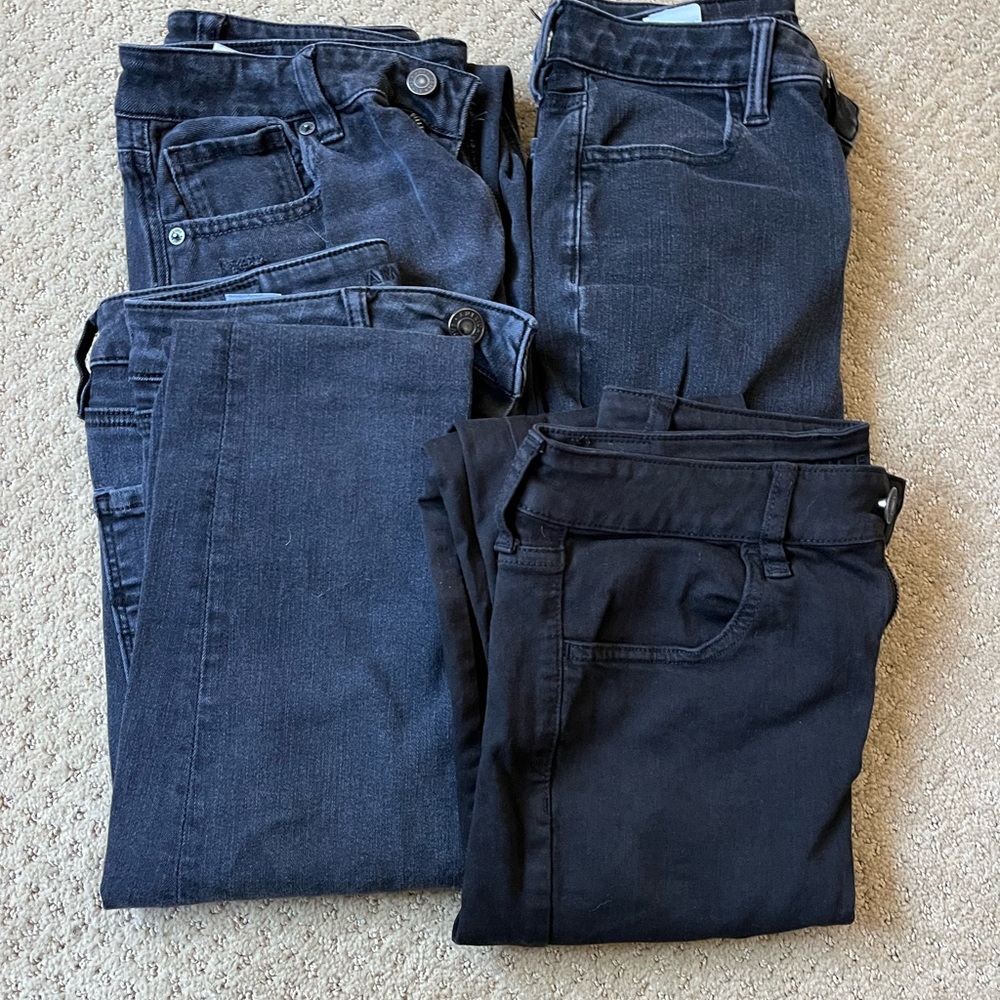 Bundle like new black jeans